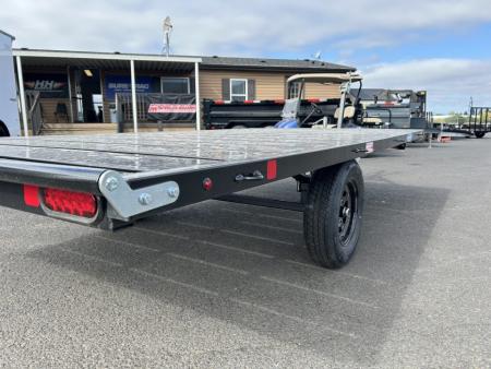 New 2027 RHM Trailers 7x12 Raft Trailer w/ Tower Winch & Rear Roller 2.5K GVWR