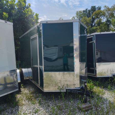 New 2026 Maximum Cargo Trailers 6X12 SA, 7' interior height, 3.5k axle, .080 polycore Cargo / Enclosed Trailer
