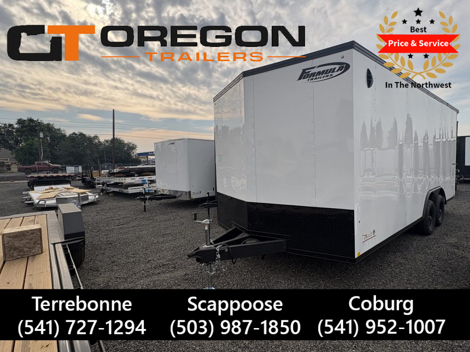 New 8.5x20 TA 10K Formula Traverse Enclosed Cargo