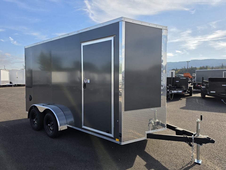 New 2026 Formula 7x14 Traverse Enclosed Trailer w/ D-Rings 7k GVWR