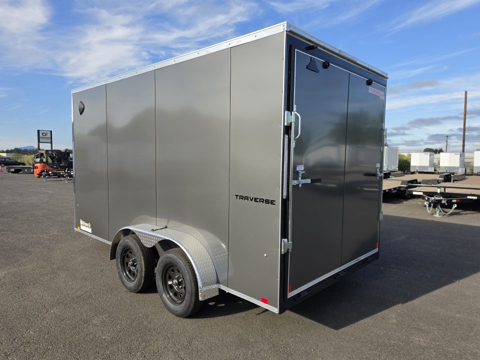 New 2026 Formula 7x14 Traverse Enclosed Trailer w/ D-Rings 7k GVWR