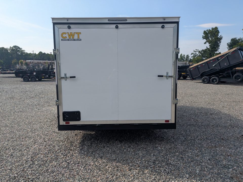 New 2027 Covered Wagon Trailers 8.5x16 10K Gold Series w/ Ramp Door Cargo / Enclosed Trailer
