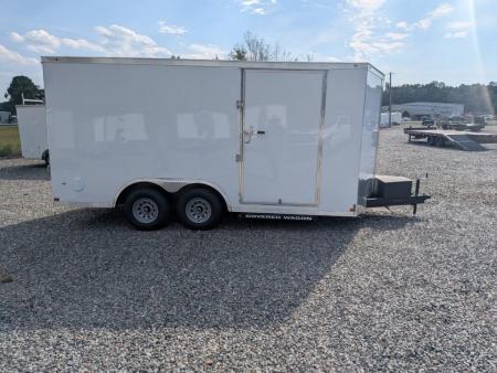 New 2027 Covered Wagon Trailers 8.5x16 10K Gold Series w/ Ramp Door Cargo / Enclosed Trailer