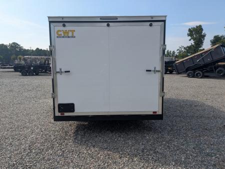 New 2027 Covered Wagon Trailers 8.5x16 10K Gold Series w/ Ramp Door Cargo / Enclosed Trailer