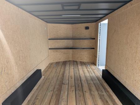New 2027 Covered Wagon Trailers 8.5x16 10K Gold Series w/ Ramp Door Cargo / Enclosed Trailer