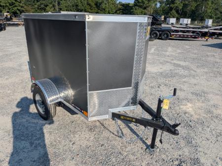 New 2027 Covered Wagon Trailers 4x6 Gold Series Cargo / Enclosed Trailer