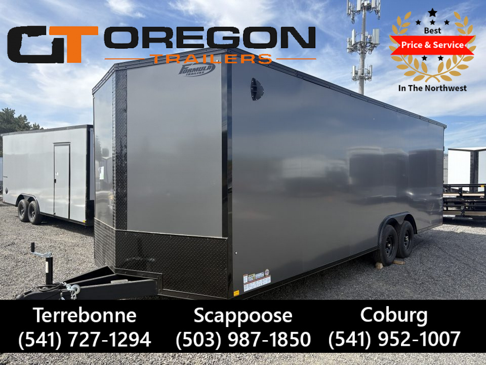 New 8.5X24 TA 10K Formula Traverse Enclosed Cargo