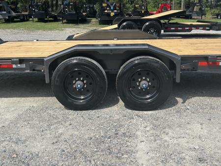 New 2027 Diamond C LPX Equipment Trailer, 82x24, BIG 10K Super Single Axles, #15,550 lbs Payload