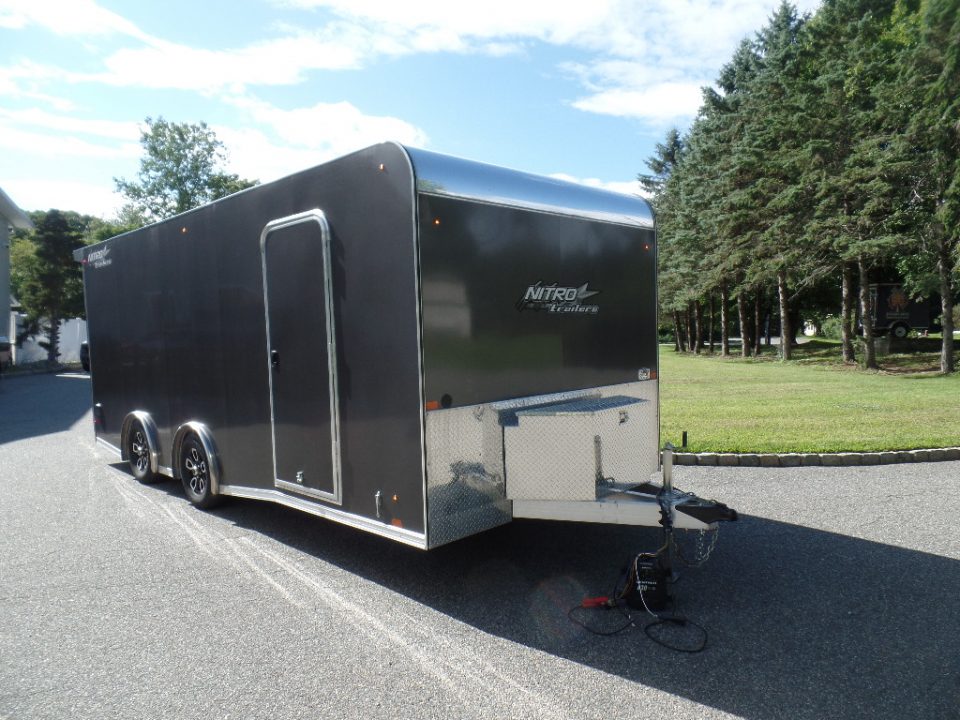 Used 2025 Nitro 8.5X20 ft. Elevation Model , 7,000 lb. GVWR with options Car / Racing Trailer