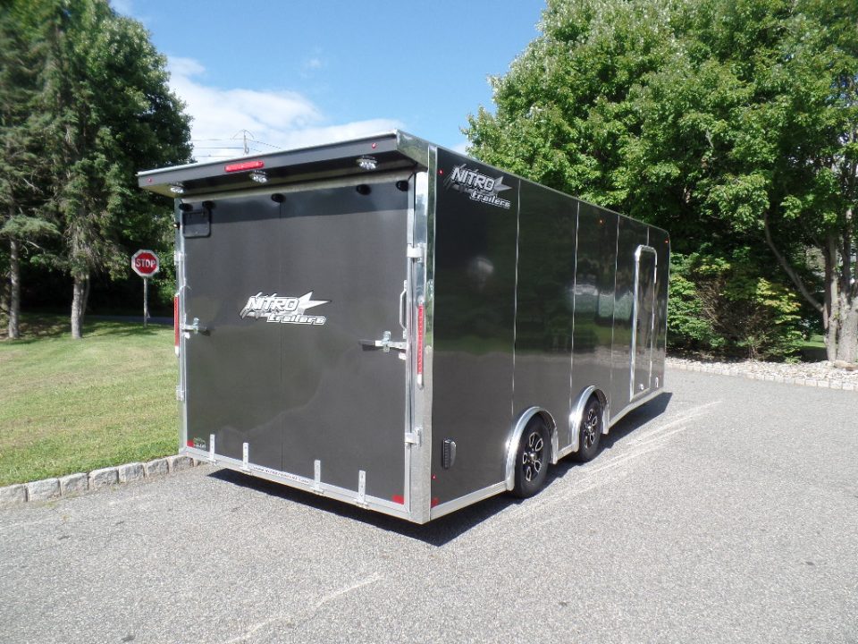 Used 2025 Nitro 8.5X20 ft. Elevation Model , 7,000 lb. GVWR with options Car / Racing Trailer
