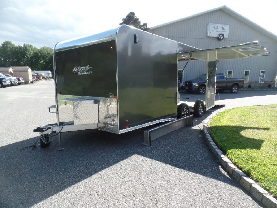 Used 2025 Nitro 8.5X20 ft. Elevation Model , 7,000 lb. GVWR with options Car / Racing Trailer