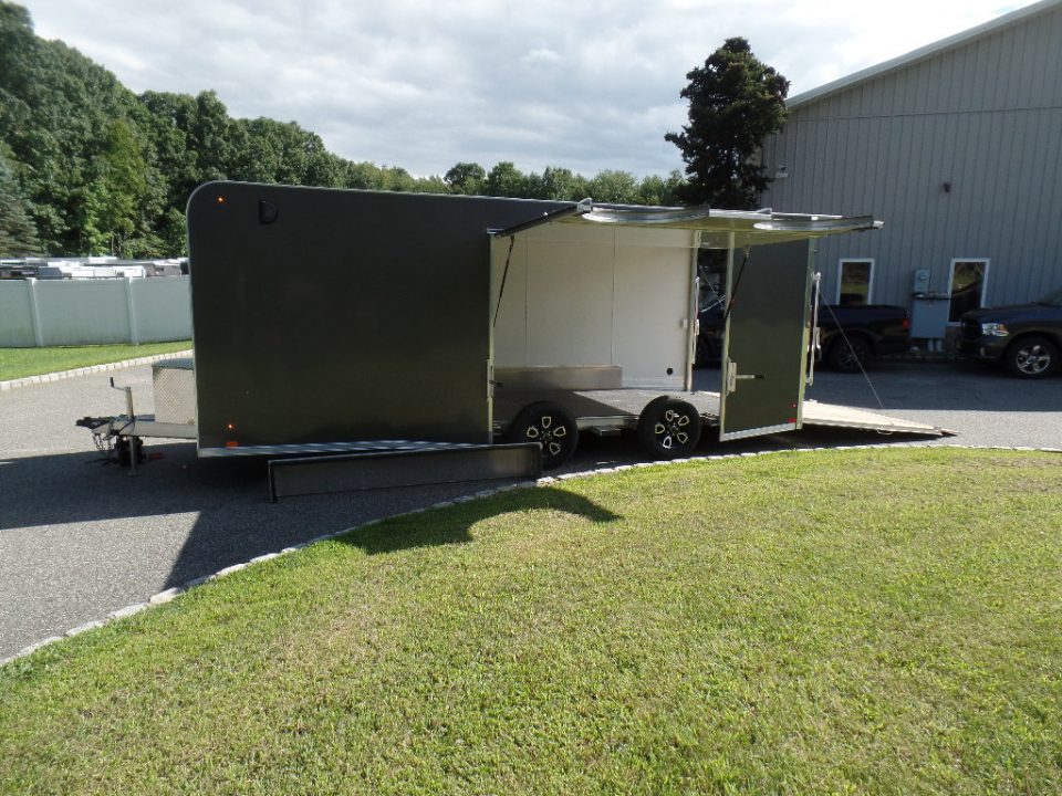 Used 2025 Nitro 8.5X20 ft. Elevation Model , 7,000 lb. GVWR with options Car / Racing Trailer