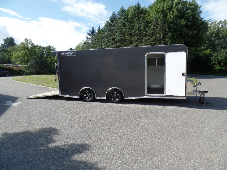 Used 2025 Nitro 8.5X20 ft. Elevation Model , 7,000 lb. GVWR with options Car / Racing Trailer