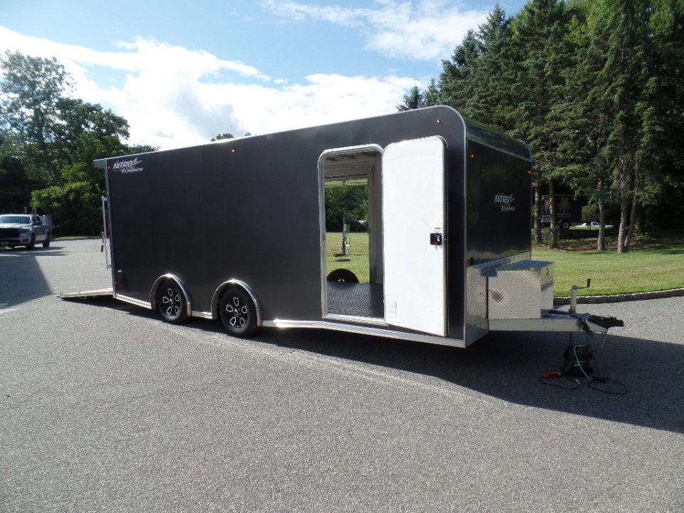 Used 2025 Nitro 8.5X20 ft. Elevation Model , 7,000 lb. GVWR with options Car / Racing Trailer