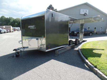 Used 2025 Nitro 8.5X20 ft. Elevation Model , 7,000 lb. GVWR with options Car / Racing Trailer