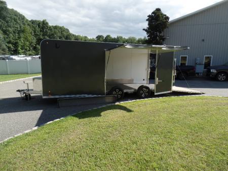 Used 2025 Nitro 8.5X20 ft. Elevation Model , 7,000 lb. GVWR with options Car / Racing Trailer