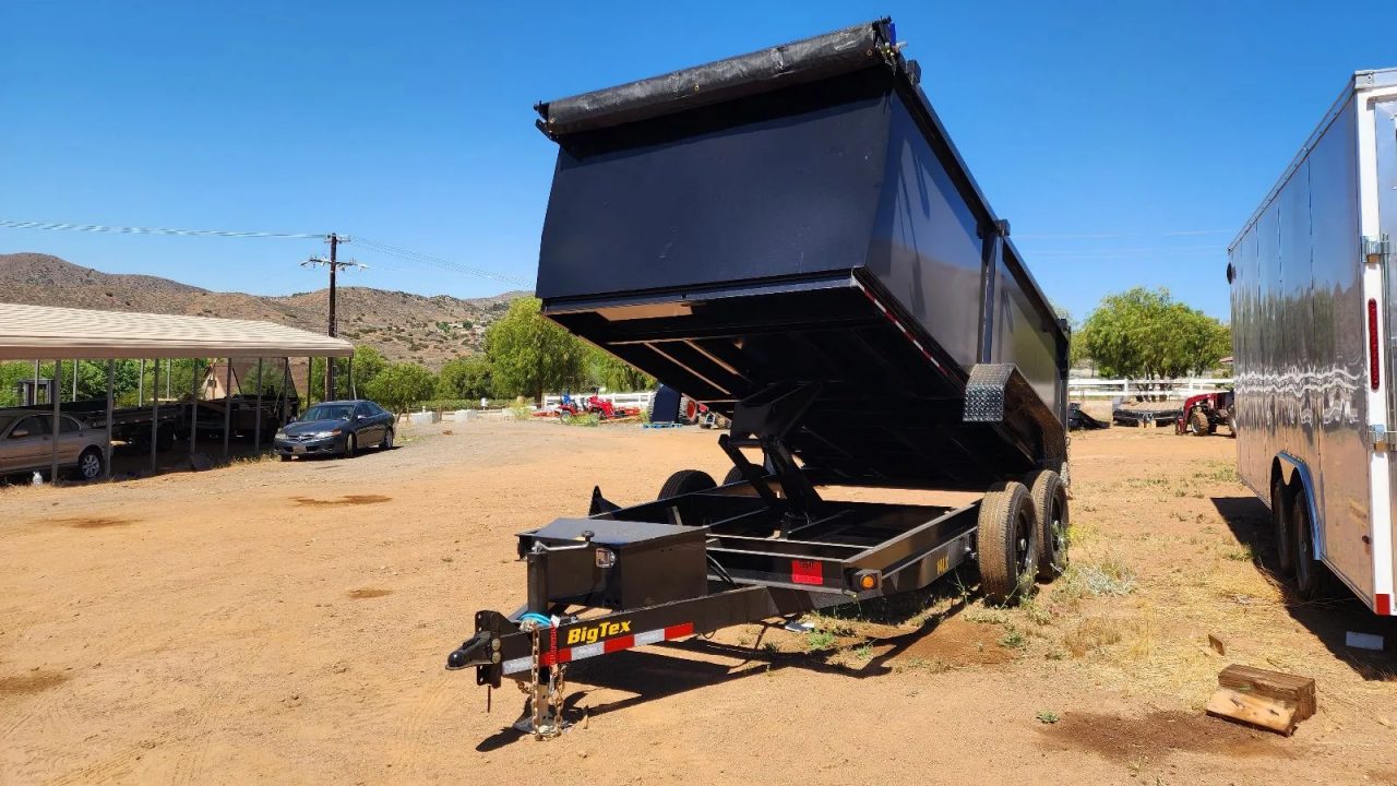 New 2027 Big Tex Trailers 14LX-14-4 Dump Trailer