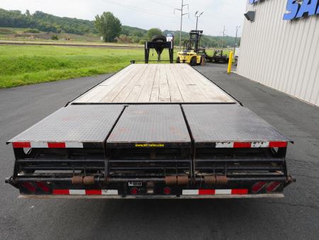 Used 2007 H&H Trailers 8.5x30 Gooseneck Deckover Trailer