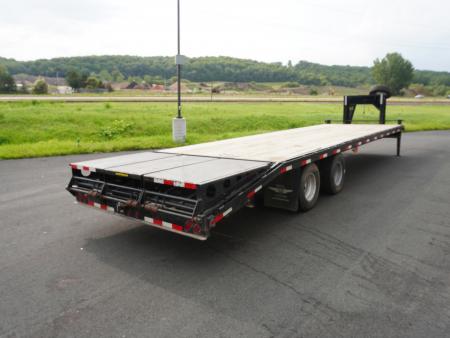 Used 2007 H&H Trailers 8.5x30 Gooseneck Deckover Trailer