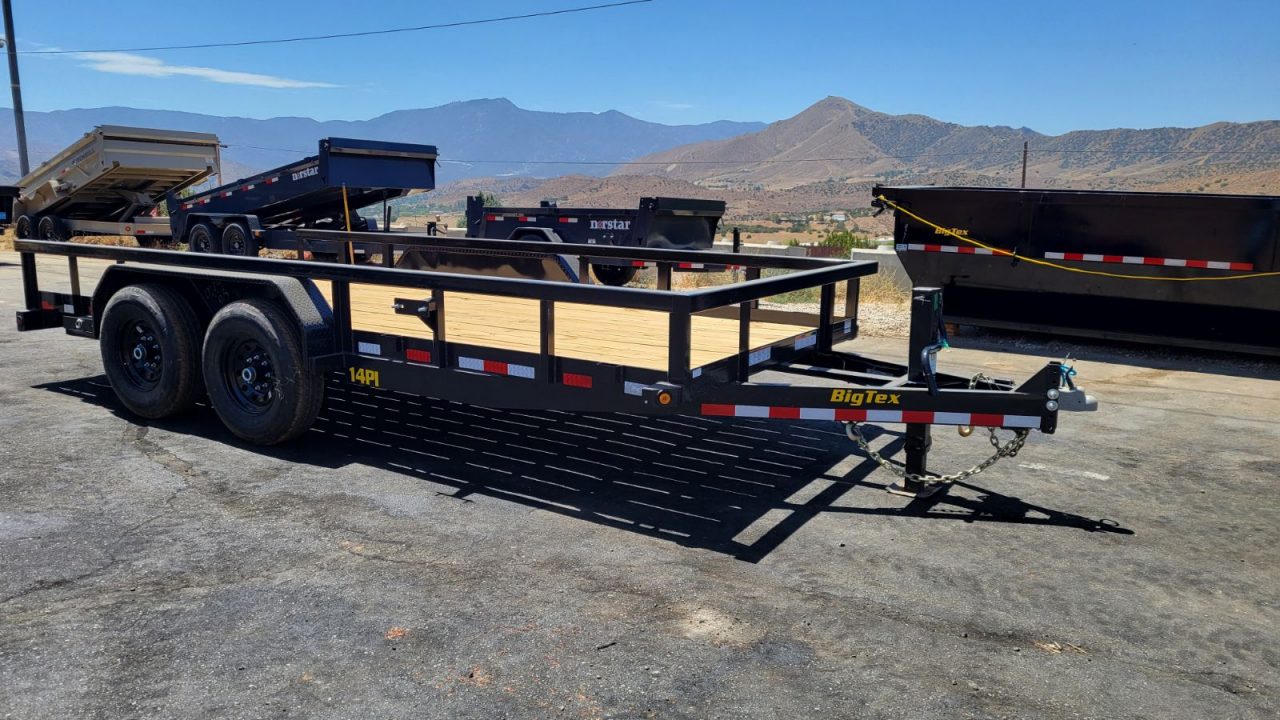 New 2027 Big Tex Trailers 14PI-16 Utility Trailer