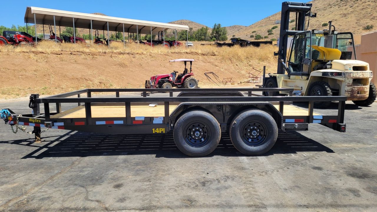 New 2027 Big Tex Trailers 14PI-16 Utility Trailer