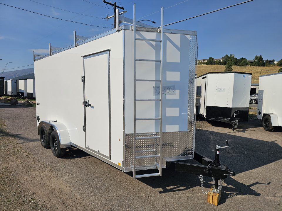 New 2027 Pace 7x16 Contractor Enclosed Cargo Trailer