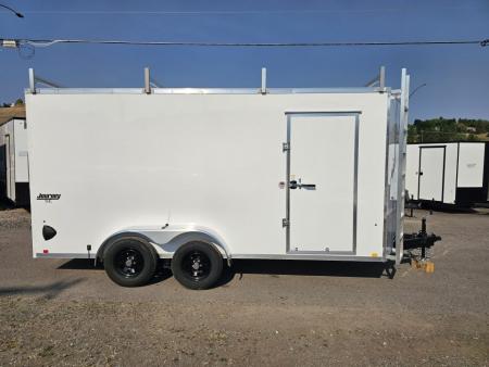 New 2027 Pace 7x16 Contractor Enclosed Cargo Trailer