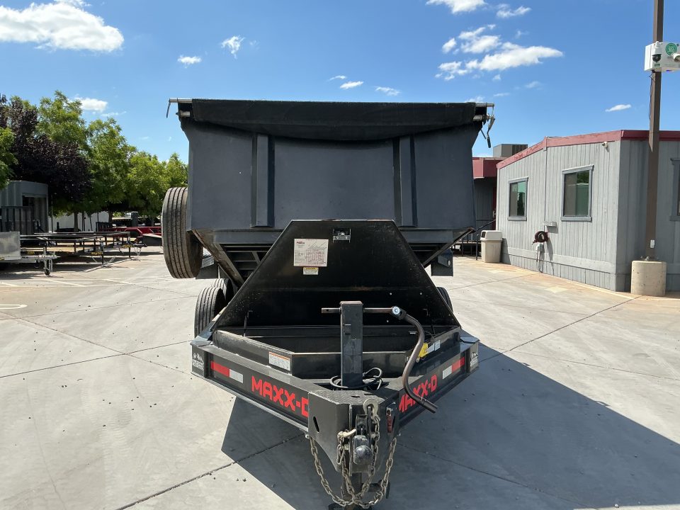 Used 2021 MAXX-D DJX 7FT X 12FT Dump Trailer