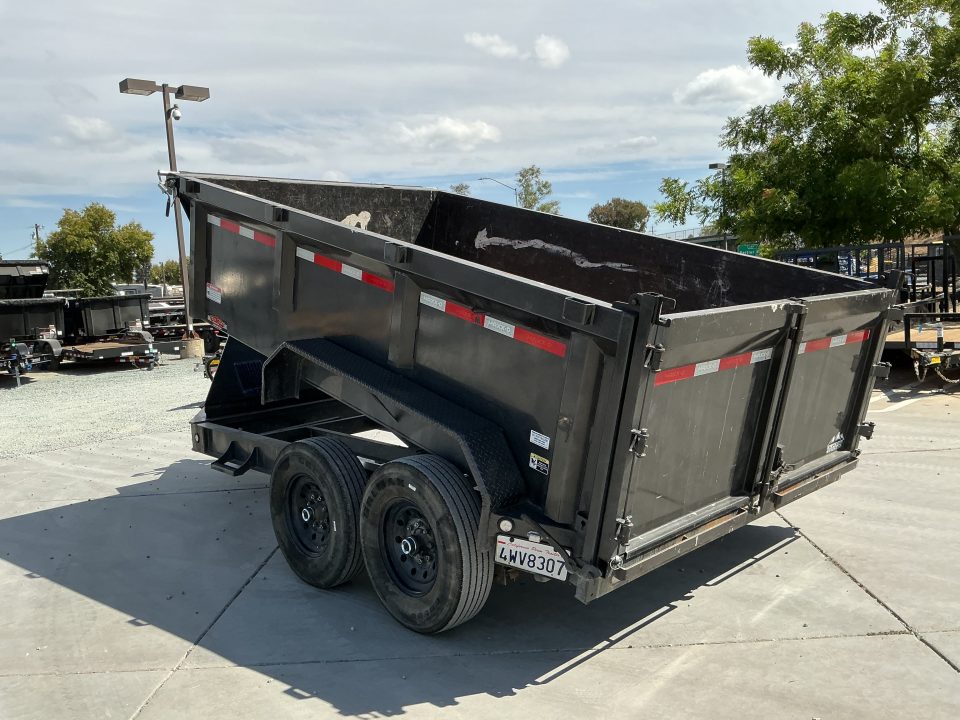 Used 2021 MAXX-D DJX 7FT X 12FT Dump Trailer