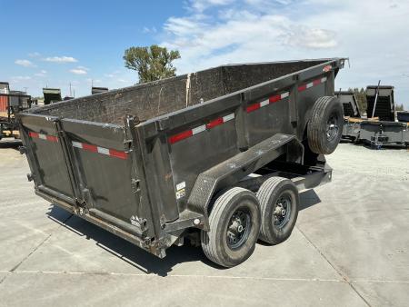 Used 2021 MAXX-D DJX 7FT X 12FT Dump Trailer