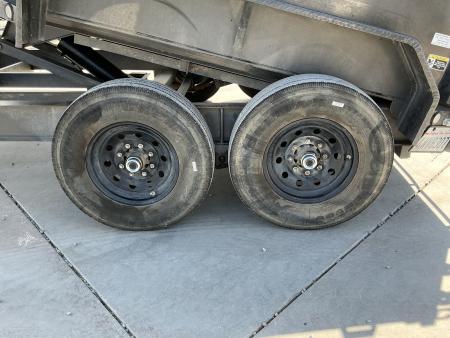 Used 2021 MAXX-D DJX 7FT X 12FT Dump Trailer