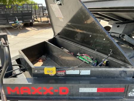 Used 2021 MAXX-D DJX 7FT X 12FT Dump Trailer