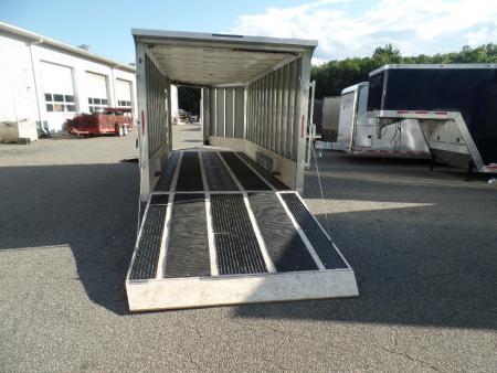 New 2027 ALCOM 3 Place Snowmobile 7.5X18 +5'V nose with ramp Snowmobile Trailer