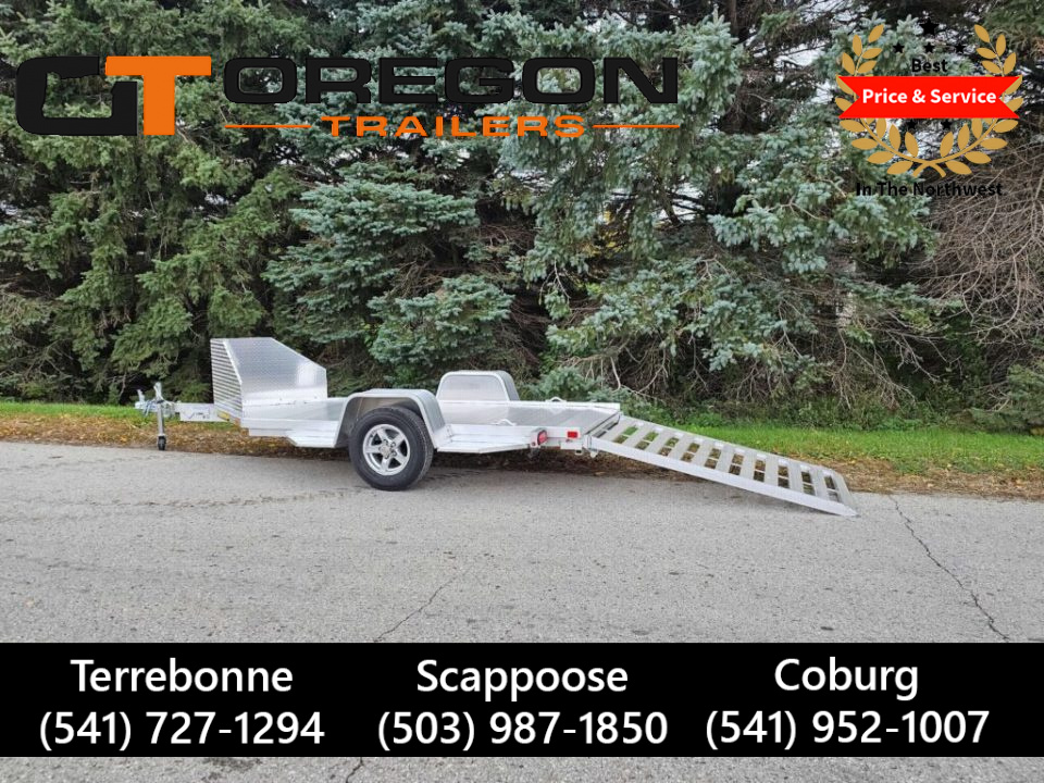 New 4.3x10 2k Aluma Motorcycle Trailer