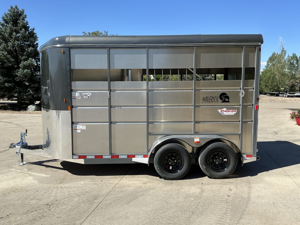 New 2027 Maverick 2HS-7K 7' 6 Horse Trailer