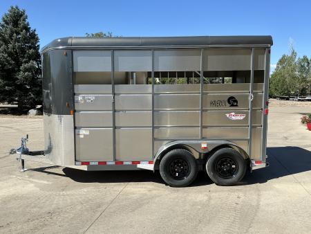 New 2027 Maverick 2HS-7K 7' 6 Horse Trailer