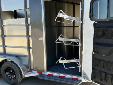 New 2027 Maverick 2HS-7K 7' 6 Horse Trailer