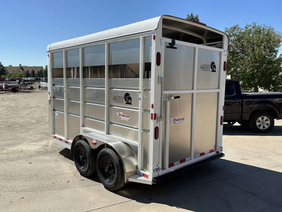 New 2027 Maverick 2HS-7K 7' 6 Horse Trailer
