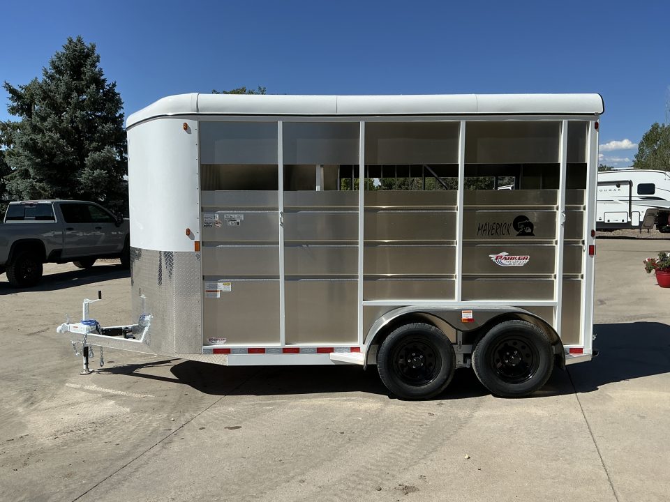 New 2027 Maverick 2HS-7K 7' 6 Horse Trailer