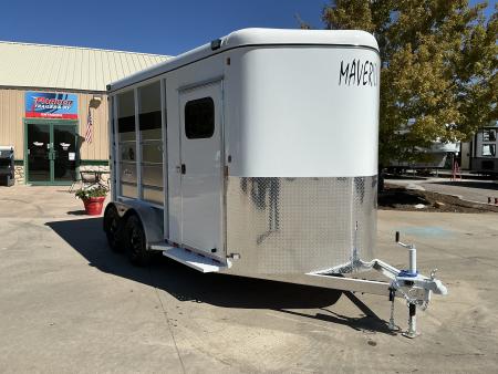 New 2027 Maverick 2HS-7K 7' 6 Horse Trailer