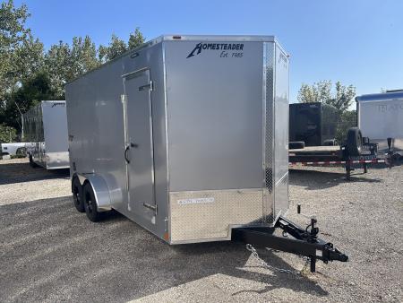 New 2027 Homesteader Trailer 7 X 12 FT INTREPID CARGO TRAILER WITH RAMP DOOR
