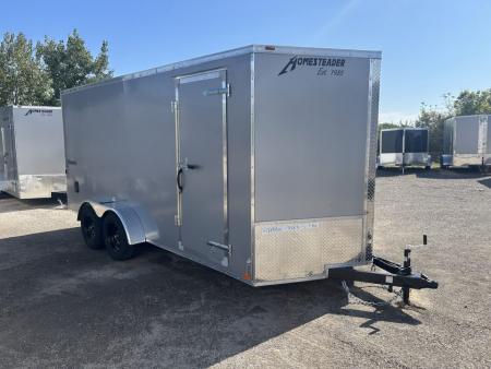 New 2027 Homesteader Trailer 7 X 12 FT INTREPID CARGO TRAILER WITH RAMP DOOR