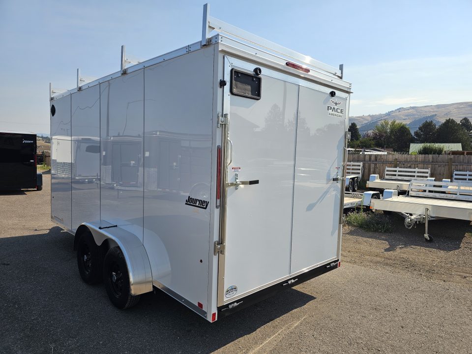 New 2027 Pace 7x16 Contractor Enclosed Cargo Trailer