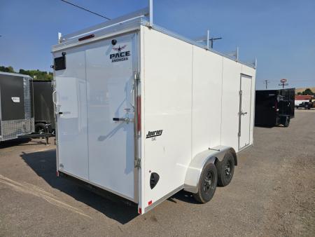 New 2027 Pace 7x16 Contractor Enclosed Cargo Trailer