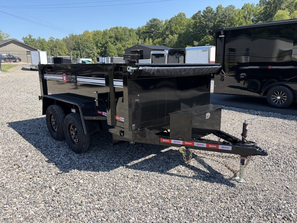 New 2027 U-Dump 6X10 With 31''Sides, Pro-Lite Low-Profile Dump Trailer, 8K GVWR, Tarp & Roller,