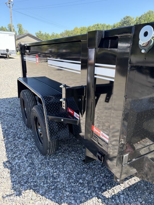 New 2027 U-Dump 6X10 With 31''Sides, Pro-Lite Low-Profile Dump Trailer, 8K GVWR, Tarp & Roller,