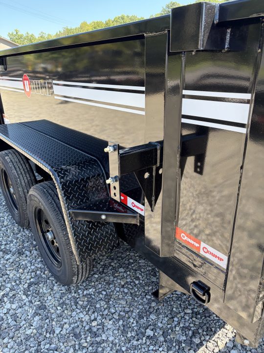 New 2027 U-Dump 6X10 With 31''Sides, Pro-Lite Low-Profile Dump Trailer, 8K GVWR, Tarp & Roller,