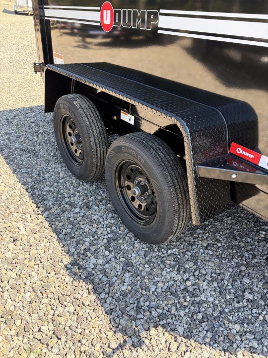 New 2027 U-Dump 6X10 With 31''Sides, Pro-Lite Low-Profile Dump Trailer, 8K GVWR, Tarp & Roller,
