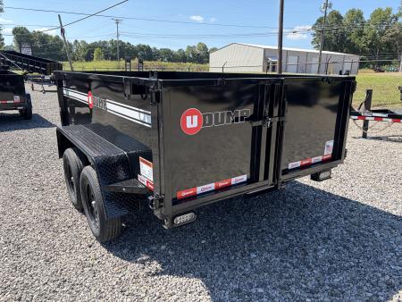 New 2027 U-Dump 6X10 With 31''Sides, Pro-Lite Low-Profile Dump Trailer, 8K GVWR, Tarp & Roller,