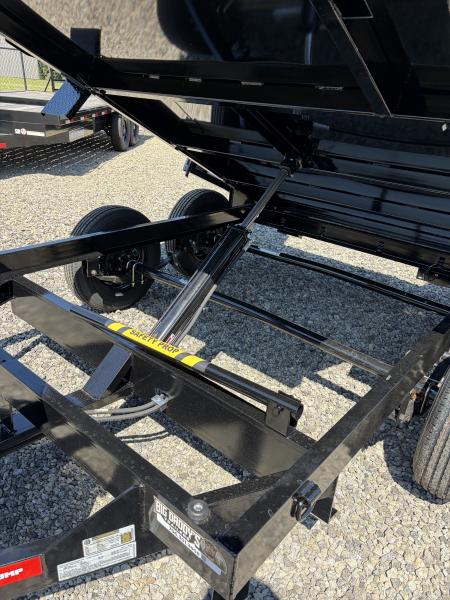 New 2027 U-Dump 6X10 With 31''Sides, Pro-Lite Low-Profile Dump Trailer, 8K GVWR, Tarp & Roller,